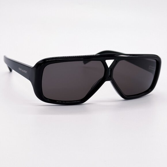 NEW SAINT LAURENT SL 569Y 001 BLACK WOMEN SUNGLASSES SAINT LAURENT SL569Y 001 - Picture 5 of 11